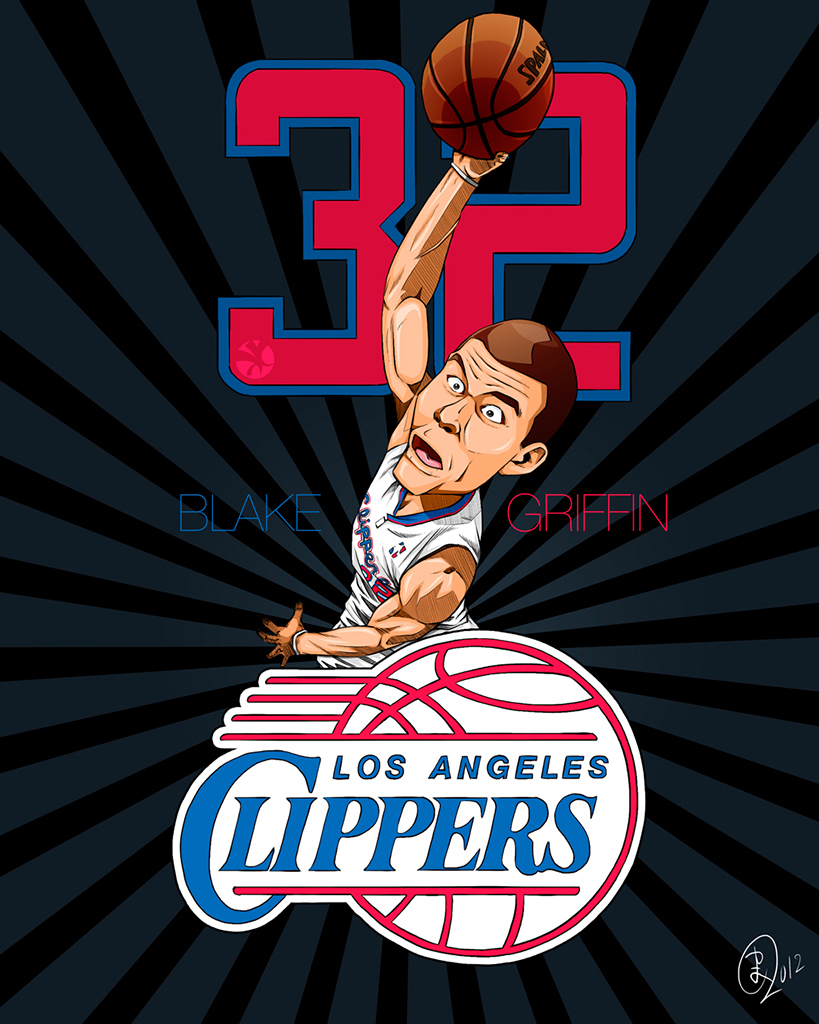 Blake Griffin 32 Los Angeles Clippers